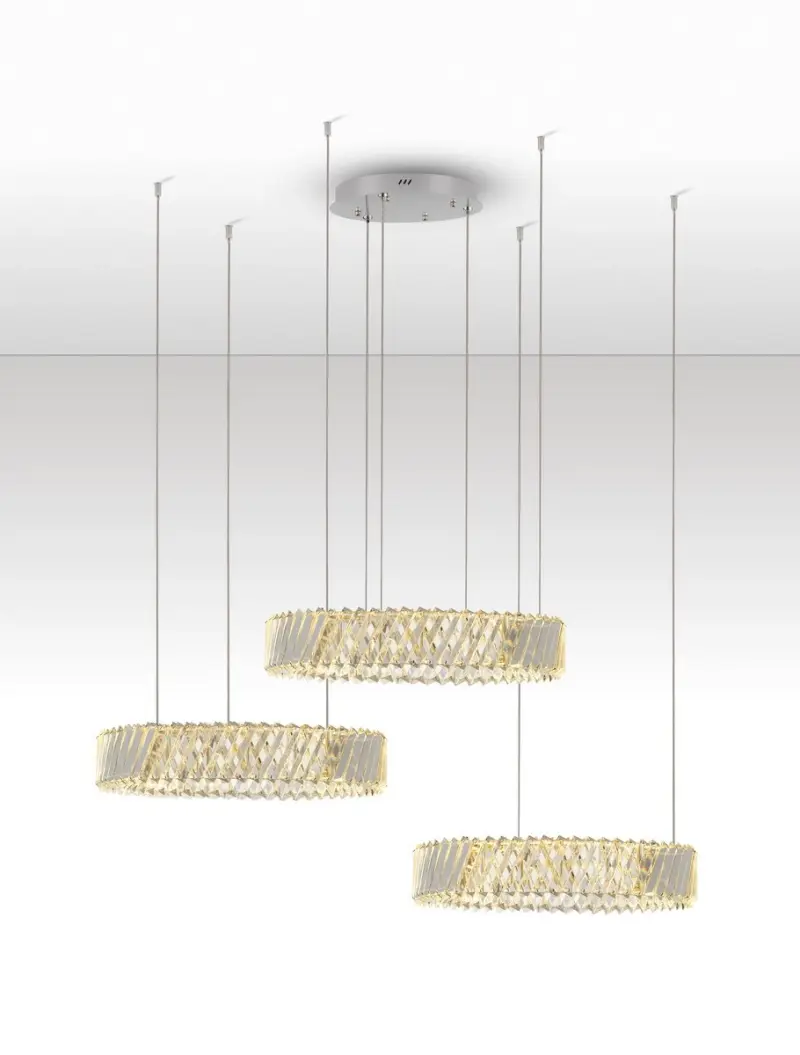 Luster NOVA LUCE 9333082 LED 129W 9030lm 3000K 230V IP20